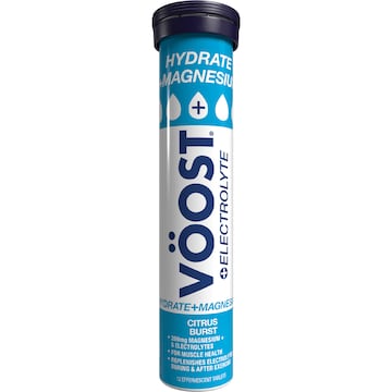 VOOST Hydrate & Magnesium Effervescent Tablets Citrus 12 pack