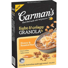Carman's Light & Crispy Granola Honey & Roasted Nut 400g