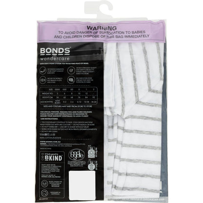 Bonds Zip Romper Boys Size 000 To 2 Assorted Each