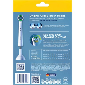 Oral-B Everyday Clean Electric Toothbrush Replacement Heads 16 pack