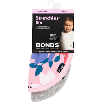 Bonds Stretchies Bib One Size Assorted each