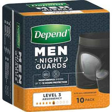 Depend Men Guard Level 3 Absorbency 10 pack