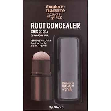 Thanks To Nature Root Concealer Wand Chic Cocoa Dark Brown 3g