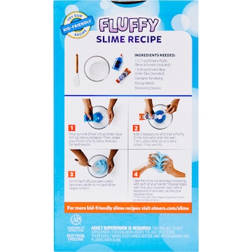 Elmer's Fluffy Slime Kit 4 pack