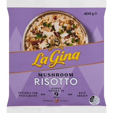 La Gina Mushroom Risotto 400g