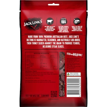 Jack Link's Original Beef Biltong 40g