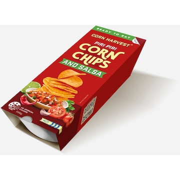 Corn Harvest Corn Chips & Salsa Piri Piri 100g