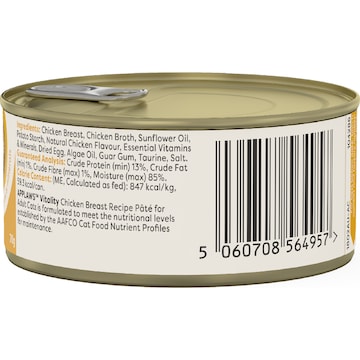 Applaws Vitality Cat Food Pate Chicken Breast 70g