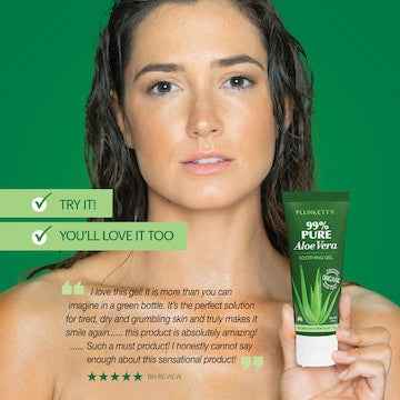 Plunkett's 99% Pure Aloe Vera Gel 75g