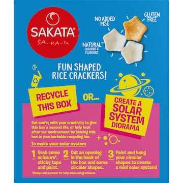 Sakata Stars Rice Crackers 13g x 12 pack
