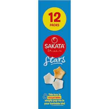 Sakata Stars Rice Crackers 13g x 12 pack