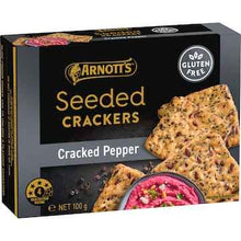 Arnott's Seeded Crackers Black Pepper 100g