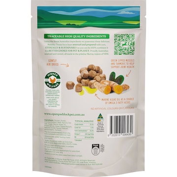 Open Paddock Mobility Dog Treats 200g
