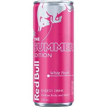 Red Bull Energy Drink White Peach Edition 250mL