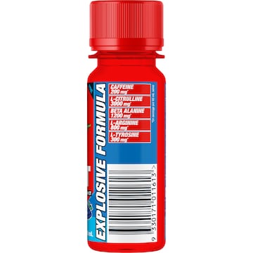 BSc Pre-Workout Shot Zappo Sour Blue Raspberry 60mL