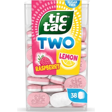 Tic Tac Two Raspberry & Lemon 38.5g