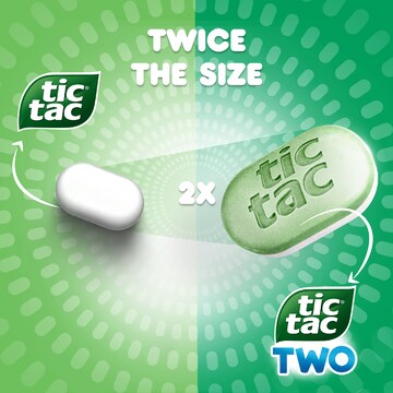 Tic Tac Two Spearmint 38.5g 38 pack