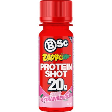 BSc 20g Protein Shot Zappo Sour Strawberry 60mL