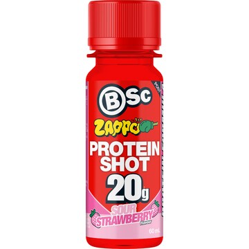 BSc 20g Protein Shot Zappo Sour Strawberry 60mL