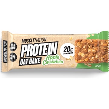 Muscle Nation Protein Oat Bake Bar Apple Cinnamon 60g