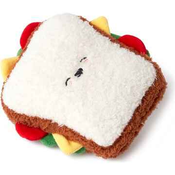 Oscar & Friends Plush Sandwich Dog Toy each