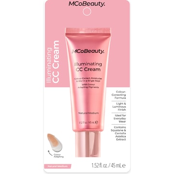 MCoBeauty Illuminating CC Cream Natural Medium 45mL