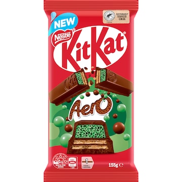 KitKat Aero Mint Chocolate Block 155g
