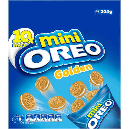 Oreo Mini Golden Cookies Multipack 10 pack