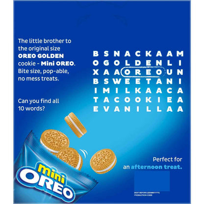 Oreo Mini Golden Cookies Multipack 10 pack