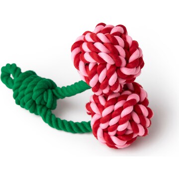 Oscar & Friends Cherry Rope Dog Toy each