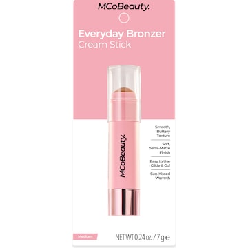 MCoBeauty Everyday Bronzer Cream Stick Medium 7g