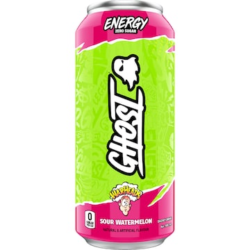 Ghost Energy Zero Sugar Warheads Sour Watermelon Can 500mL