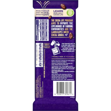 Cadbury Dairy Milk Bubbly Top Deck Chocolate Block 160g