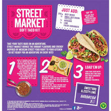 Old El Paso Street Market Soft Taco Kit Barbacoa 255g
