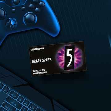 5Gum Grape Spark Sugar Free Chewing Gum 27g