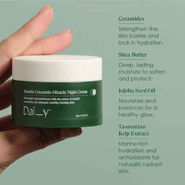 Daily Skincare Double Ceramide Miracle Night Cream 50g