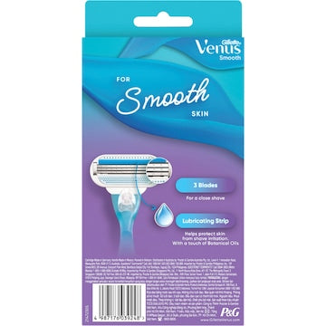 Gillette Venus Smooth Razor With Refill each