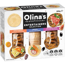 Olina's Bakehouse Entertainers Selection Artisan & Wafer Crackers 300g
