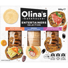 Olina's Bakehouse Entertainers Selection Artisan & Wafer Crackers 300g