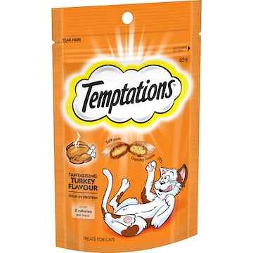 Temptations Tantalising Turkey Cat Treats 85g