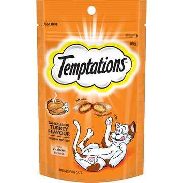 Temptations Tantalising Turkey Cat Treats 85g