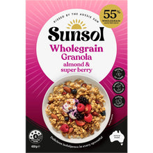 Sunsol Granola Almond & Super Berry 450g