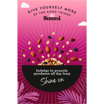 Sunsol Granola Almond & Super Berry 450g