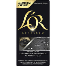 L'OR Espresso Onyx Intensity 12 Coffee Pods 10 pack