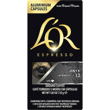 L'OR Espresso Onyx Coffee Pods Nespresso Compatible 10 pack