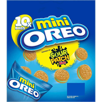 Oreo Mini Cookies Sour Patch 10 pack