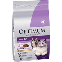 Optimum Adult Multi Chicken Dry Cat Food 2.8kg