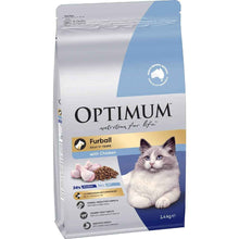 Optimum Furball Chicken Dry Cat Food 1.4kg