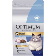 Optimum Furball Chicken Dry Cat Food 1.4kg