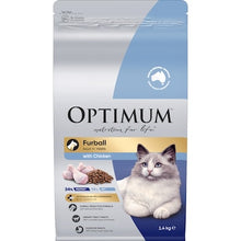 Optimum Furball Chicken Dry Cat Food 1.4kg